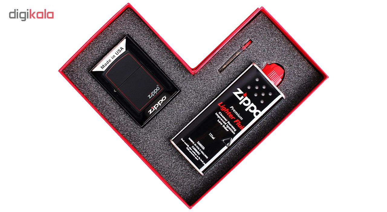 ست هدیه فندک زیپو مدل 218ZB