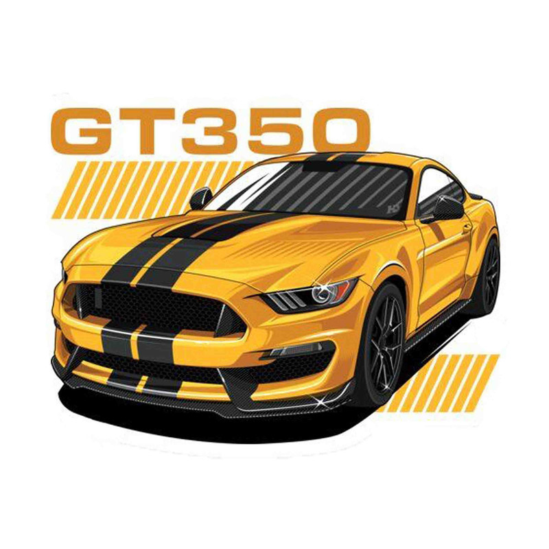 استیکر لپتاپ مدل ماشین فورد GT350 کد 350