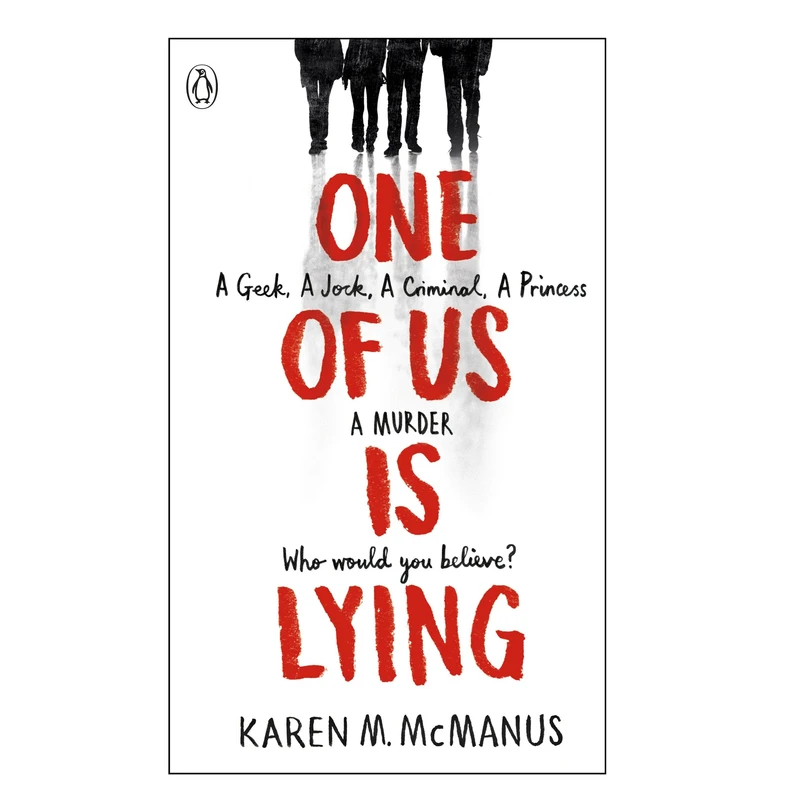 کتاب One of Us is Lying اثر Karen M. McManus انتشارات Delacorte Press