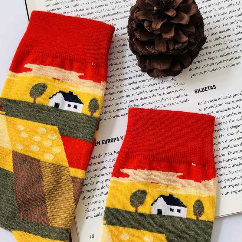 جوراب زنانه ال سون مدل مزرعه کد PH998 -  - 5