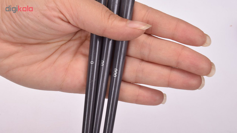 قلم موی طراحی ناخن مدل TR بسته 3 عددی