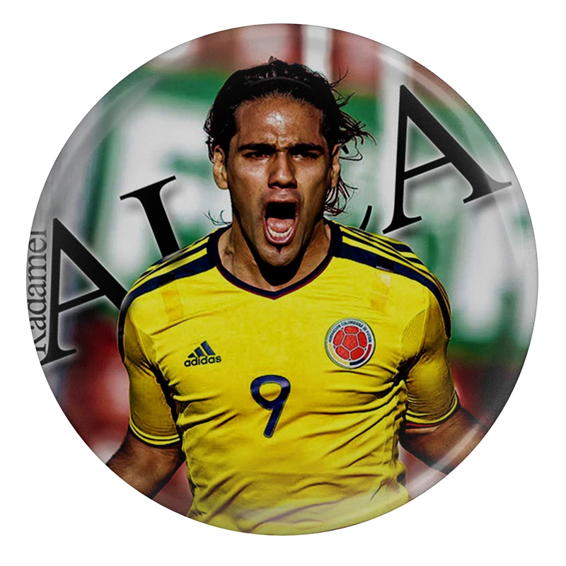 مگنت طرح بازیکن فوتبال اتلتیکو مادرید اسپانیا الساندرو روسا ویرا فالکائو بزریل مدل S4632 