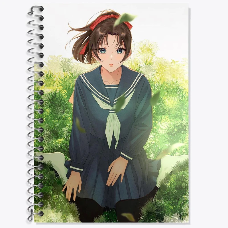 دفتر زبان 50 برگ خندالو مدل سه خط طرح کازوها تویاما انیمه کارآگاه کونان کد 27543