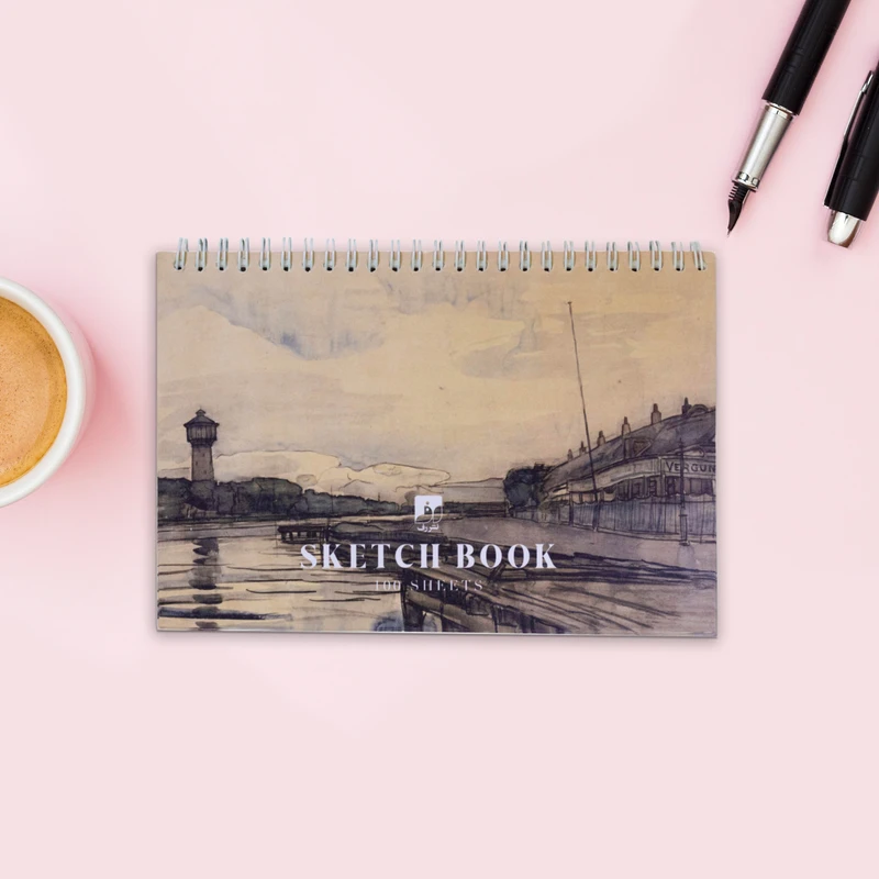 دفتر طراحی 100 برگ نشر رف مدل پیت موندریان