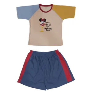 ست تی شرت و شلوارک زنانه مدل میکی موس 