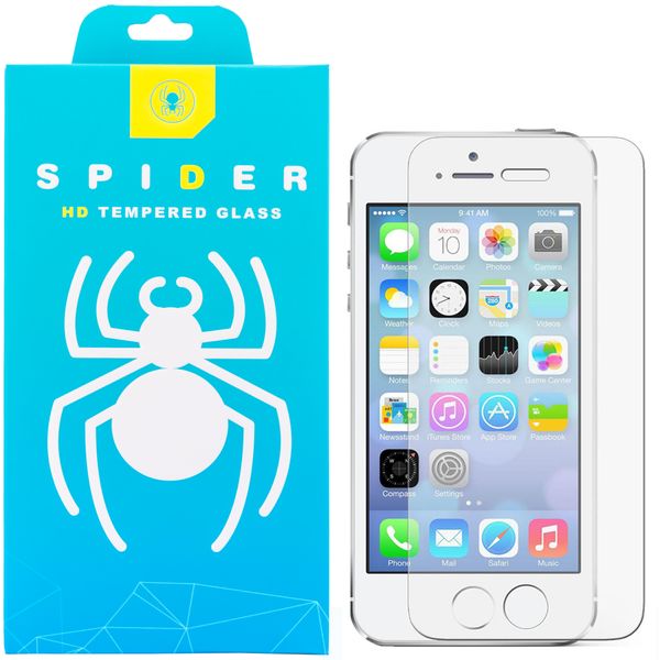 محافظ صفحه نمایش اسپایدر مدل Best Shield مناسب برای گوشی موبایل اپل iPhone 5S/5/SE محافظ صفحه نمایش اسپایدر مدل Best Shield مناسب برای گوشی موبایل اپل iPhone 5S/5/SE