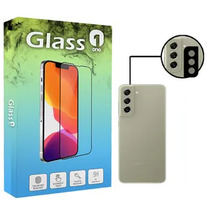 محافظ لنز دوربین گلس وان مدل Flz-01 مناسب برای گوشی موبایل سامسونگ Galaxy S21 FE