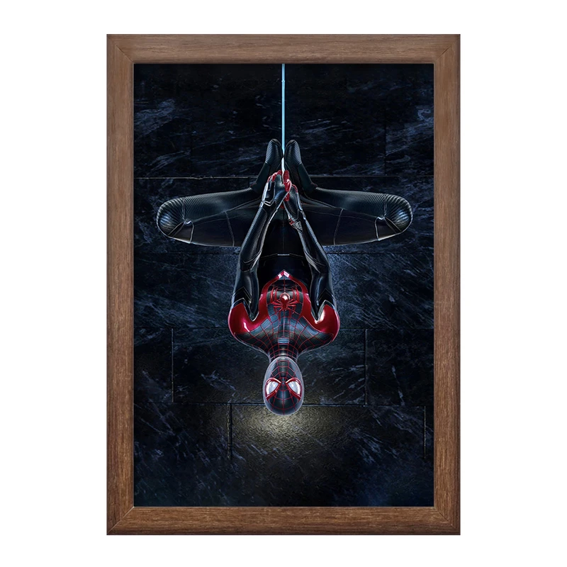 تابلو خندالو طرح مایلز مورالز مردعنکبوتی کد 30832