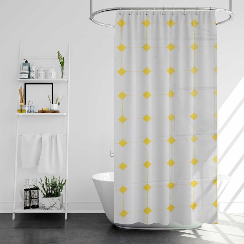   پرده حمام پیسو مدل BZ-49 سایز  170×200 سانتی متر