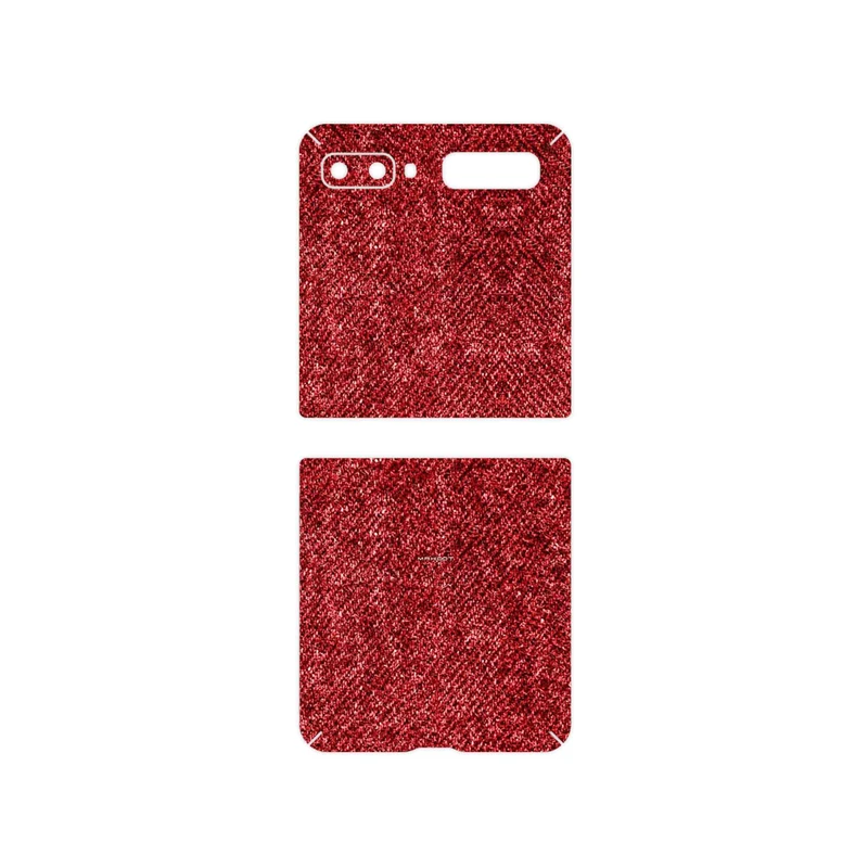 برچسب پوششی ماهوت مدل Fabric Texture 4 مناسب برای گوشی موبایل سامسونگ Galaxy Z Flip