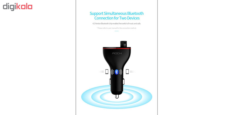 پخش کننده اف ام خودرو راک مدل RAU0621