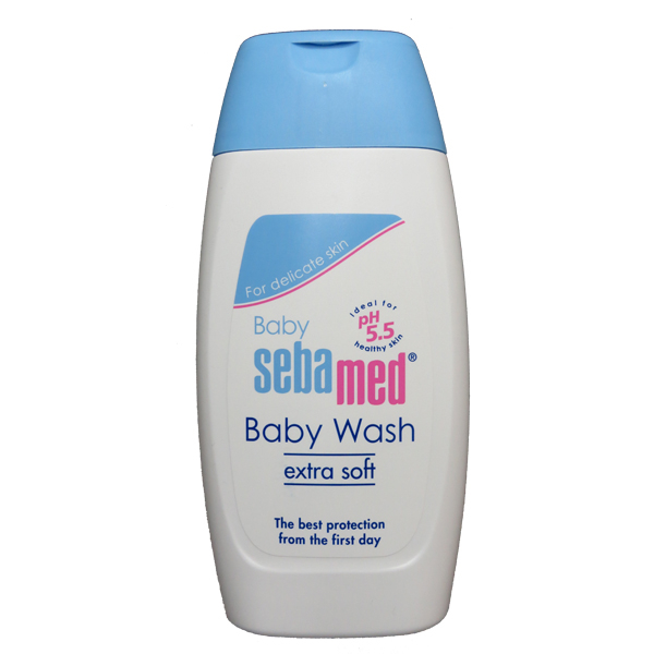 شامپو بدن کودک سبامد مدل Delicate skin حجم 200 میلی لیتر