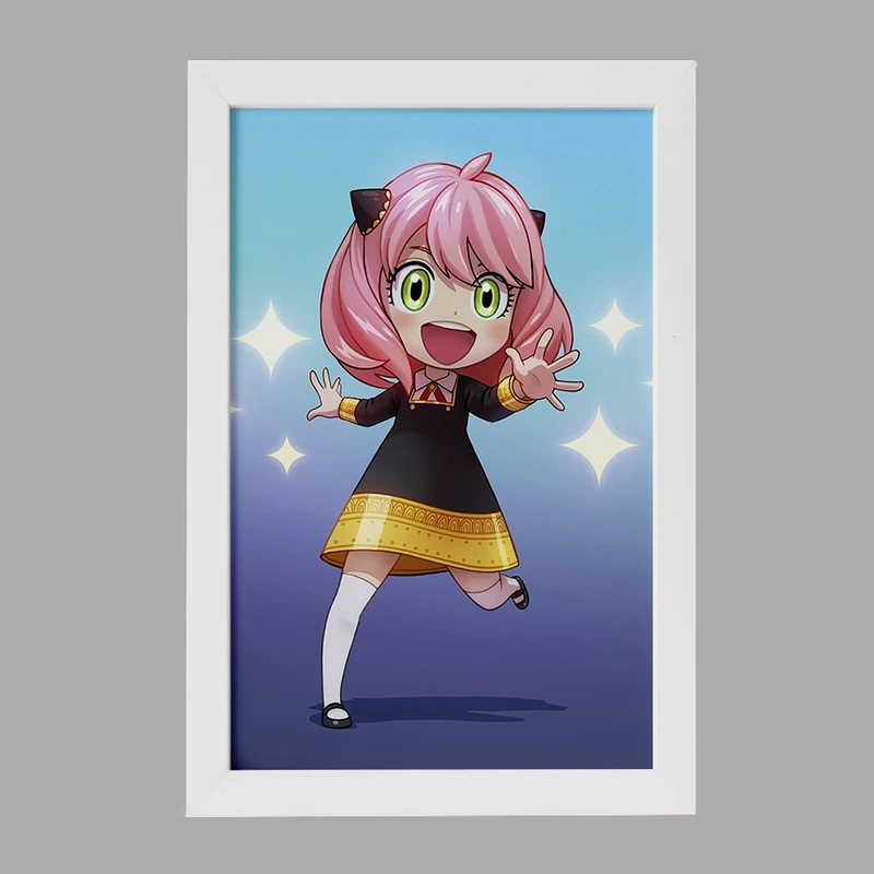 تابلو خندالو مدل آنیا انیمه اسپای ایکس فمیلی کد F897