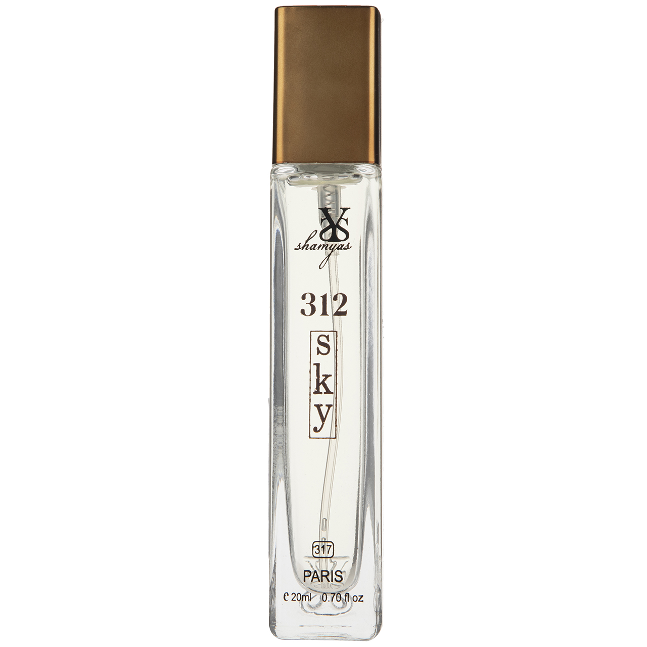 عطر جیبی مردانه شمیاس مدل 312 حجم 20 میلی لیتر