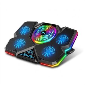 پایه خنک کننده لپ تاپ کول کلد مدل k44-1 RGB