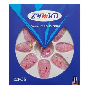  ناخن مصنوعی زیمکو کد 2384 بسته 12 عددی