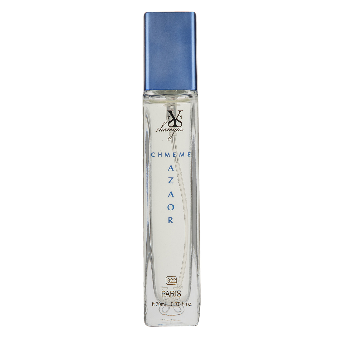 عطر جیبی مردانه شمیاس مدل Azaor حجم 20 میلی لیتر