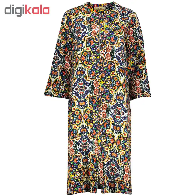 مانتو زنانه پارسی مدل کاشی ارغوان