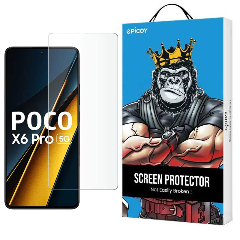 محافظ صفحه نمایش اپیکوی مدل Clear Pro مناسب برای گوشی موبایل شیائومی Poco X6 Pro-X6-M6 Pro 4G