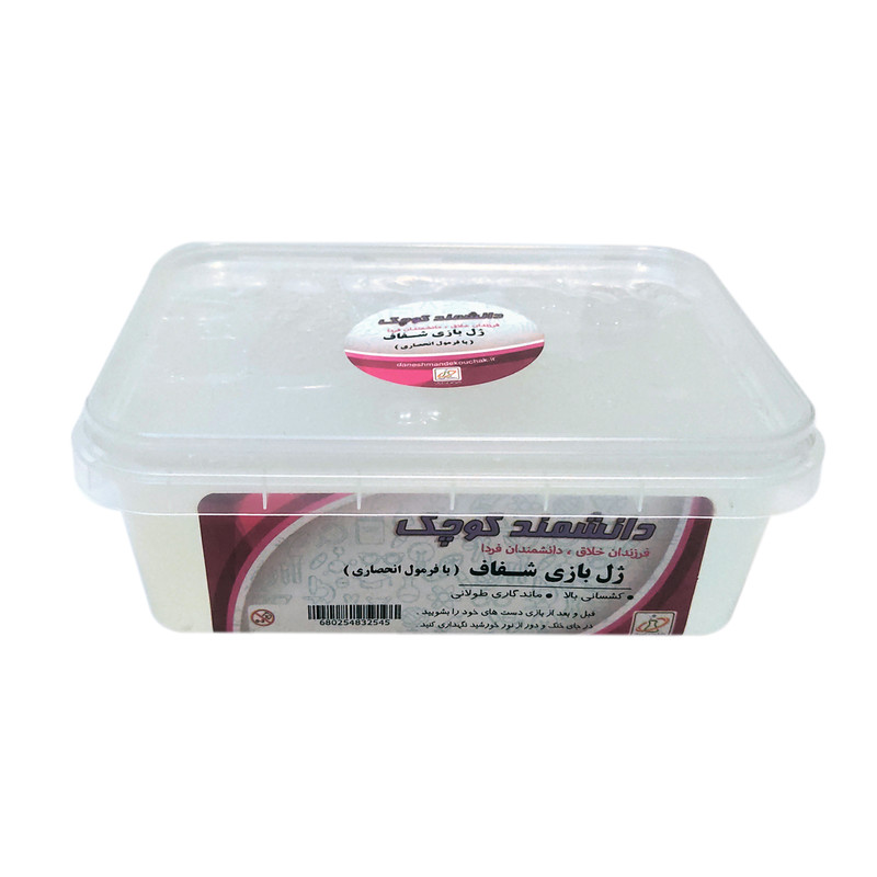 ژل بازی دانشمند کوچک مدل شفاف SH400