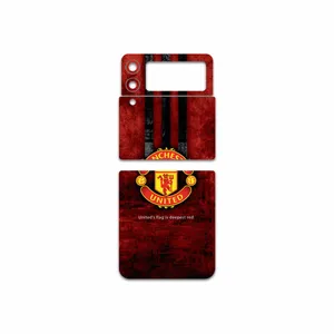 MAHOOT Manchester-United Cover Sticker for Samsung Galaxy Z Flip3 5G