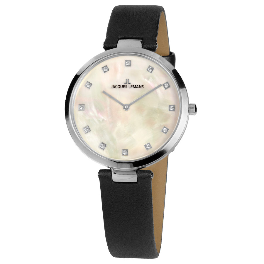 ساعت مچی عقربه ای زنانه ژاک لمن مدل 1-2001A