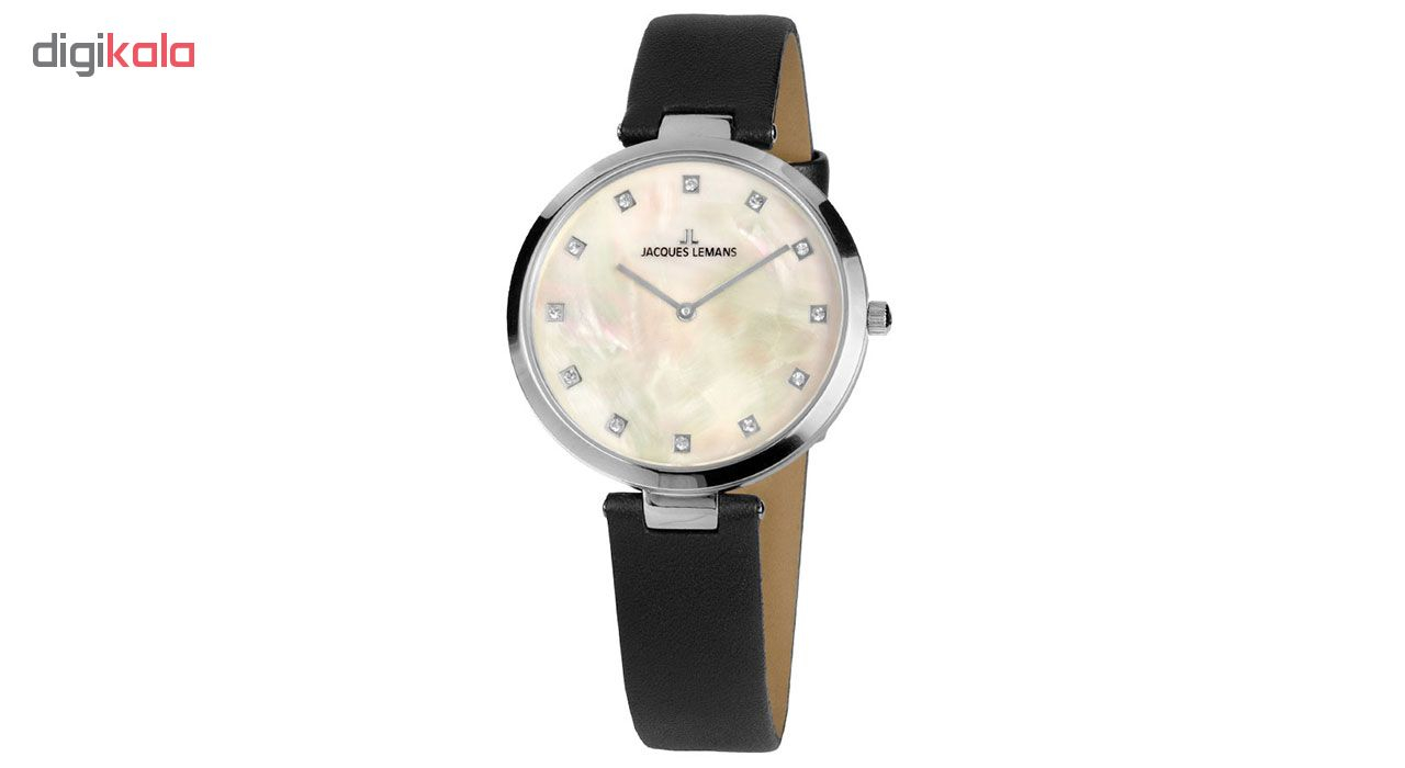 ساعت مچی عقربه ای زنانه ژاک لمن مدل 1-2001A
