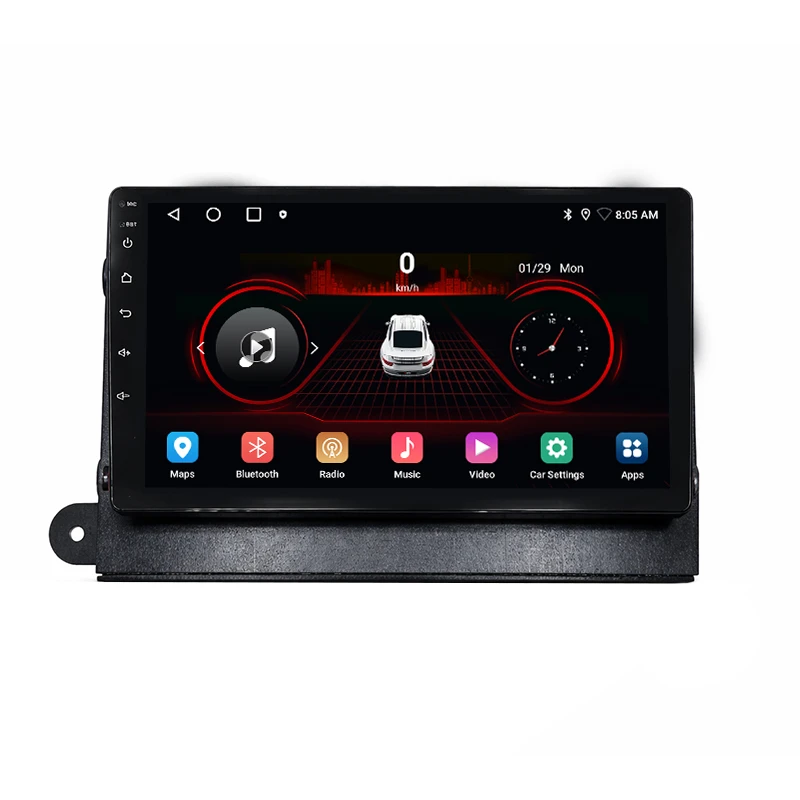 پخش کننده تصویری خودرو کاروین مدل V800 pro مناسب برای زانتیا