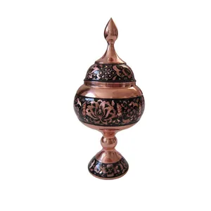 شکلات خوری مسی مدل الماس تراش کد 197