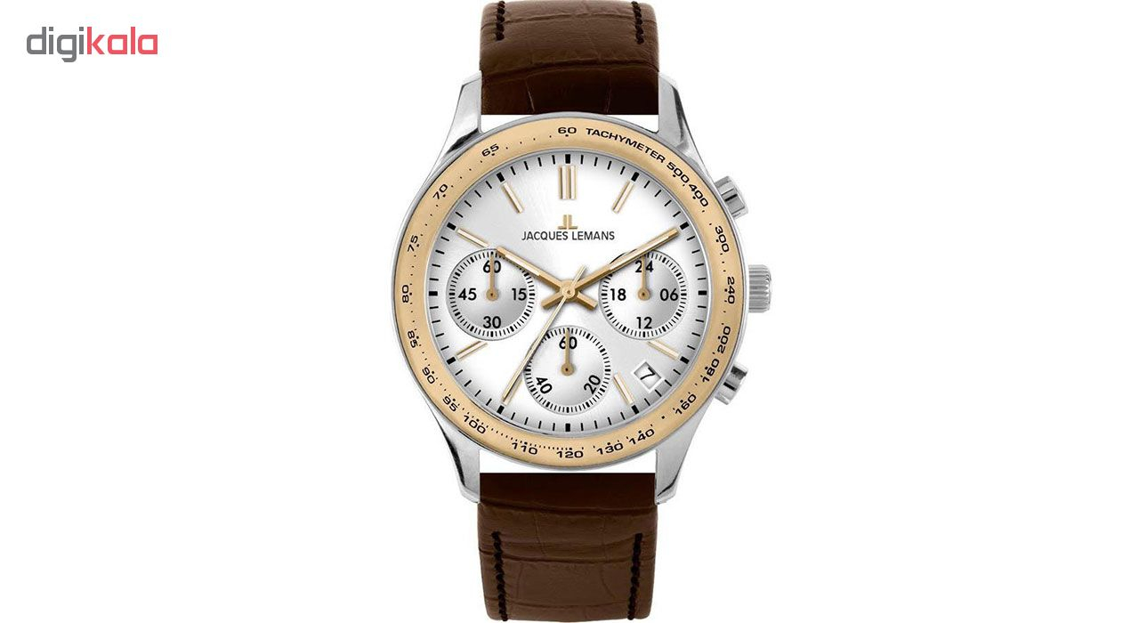 ساعت مچی عقربه ای مردانه ژاک لمن مدل 1-1586ZC