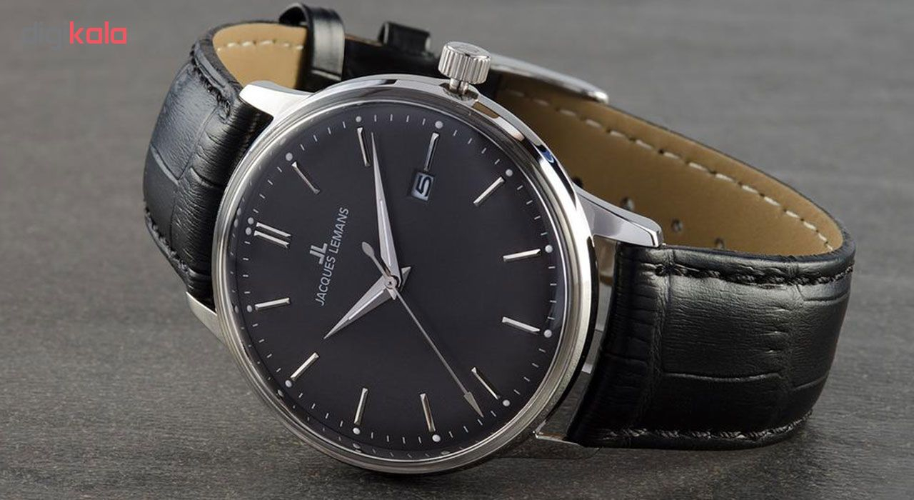 ساعت مچی عقربه ای مردانه ژاک لمن مدل N-213H