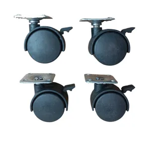 چرخ کفی‌دار مدل ترمزدار بسته ۴ عددی