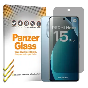 Panzer glass Resistant model privacy screen protector suitable for Xiaomi Redmi Note 15 Pro 4G Mobile phone 