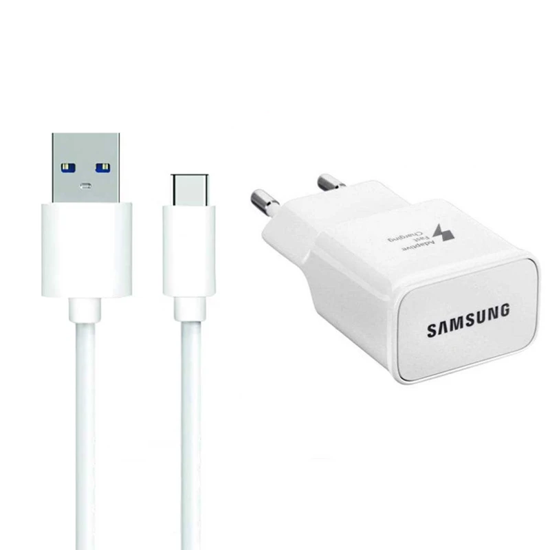 شارژر دیواری مدل ep-ta200wew به همراه کابل تبدیل USB به USB-C مدل nh3 طول 1.2 متر