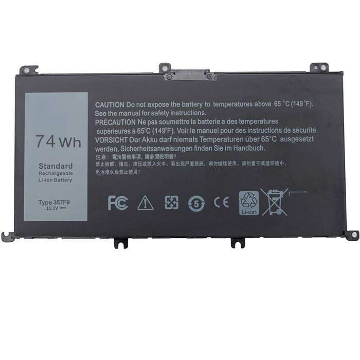 باتری لپ تاپ 6 سلولی مدل 357F9 مناسب برای لپ تاپ دل Inspiron 15 7559 / 7567