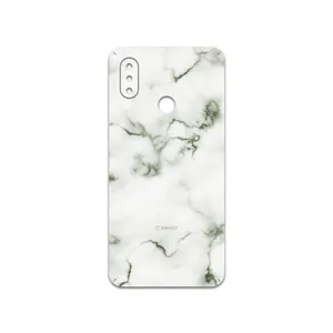 MAHOOT  Blanco-Smoke-Marble Cover Sticker for Xiaomi Mi 8