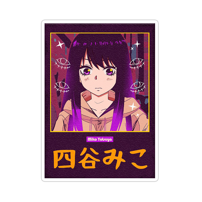 استیکر تزئینی موبایل و تبلت ماسا دیزاین مدل AS027 ANIME