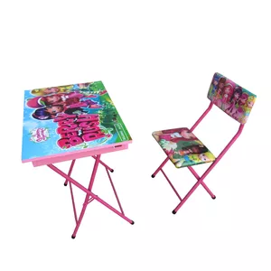 ست میز و صندلی کودک میزیمو مدل توت فرنگی کد 51