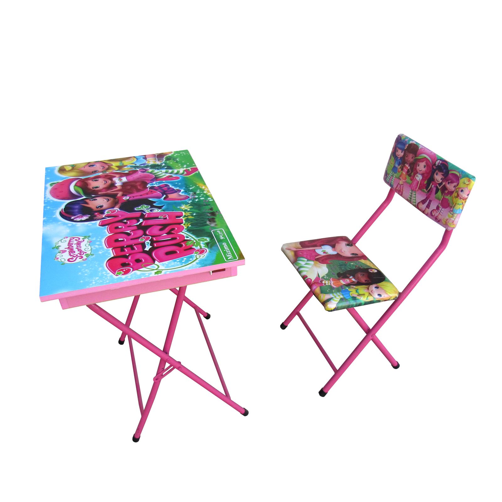 ست میز و صندلی کودک میزیمو مدل توت فرنگی کد 51 -  - 1