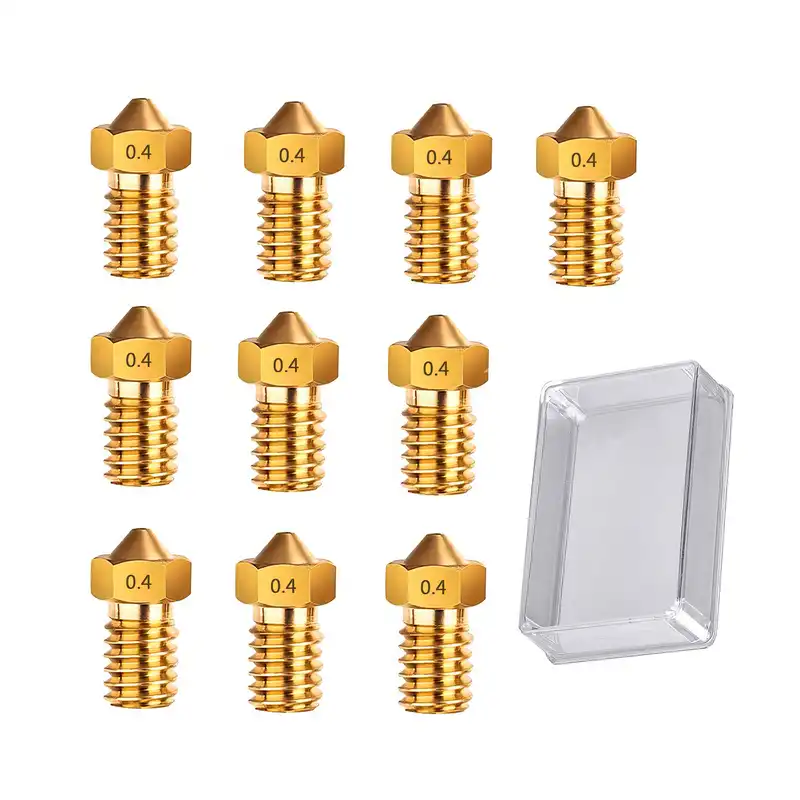 نازل پرینتر سه بعدی مدل brass04 کد 0.4 بسته 10 عددی