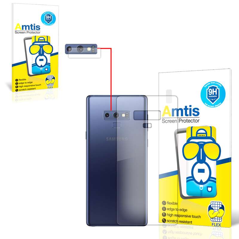 محافظ لنز دوربین امتیس مدل note 9 مناسب برای گوشی موبایل سامسونگ GALAXY NOTE 9 به همراه محافظ پشت گوشی