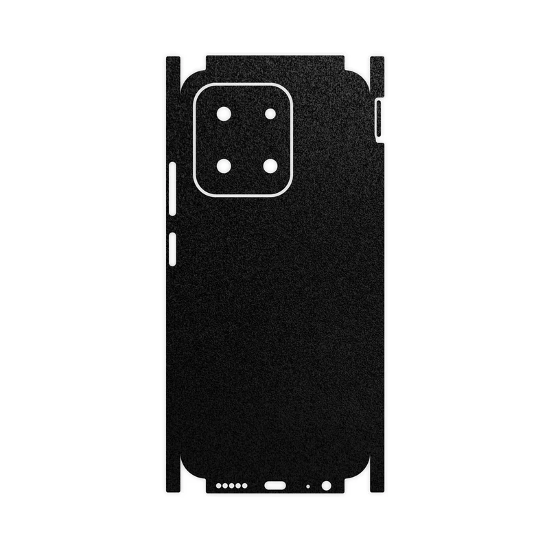 برچسب پوششی ماهوت مدل Black-Suede-FullSkin مناسب برای گوشی موبایل شیائومی Poco C85