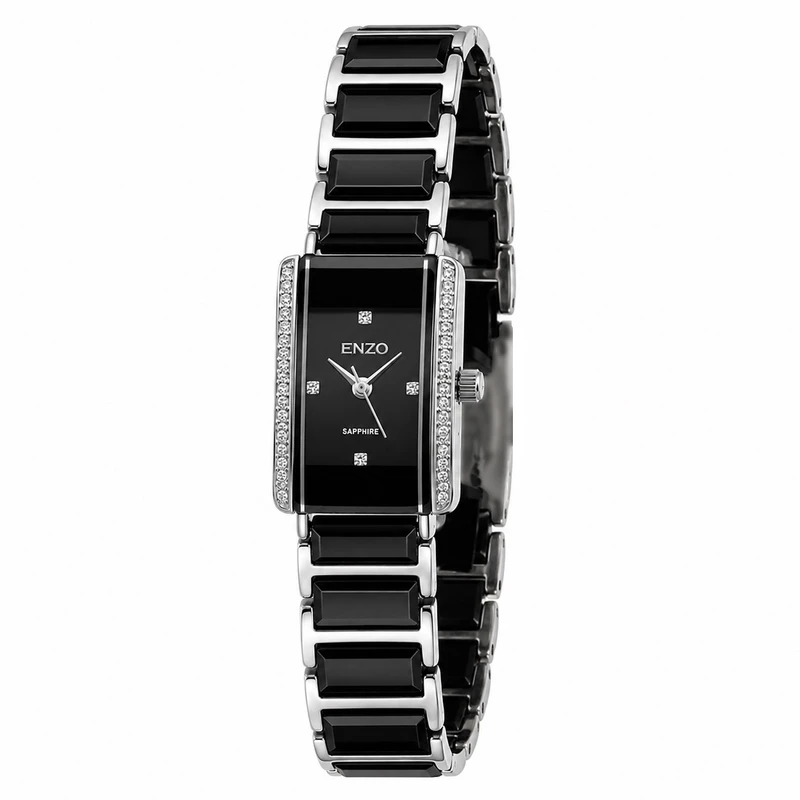 ساعت مچی زنانه انزو موتور ژاپن مدل EC-2190ABL