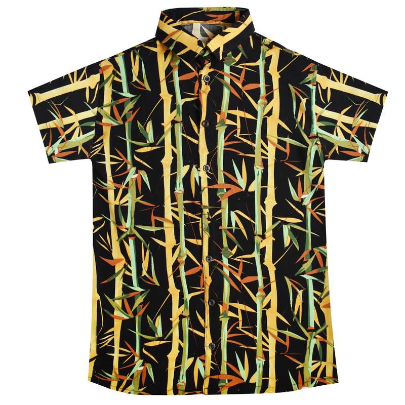 پیراهن پسرانه مدل هاوایی کد Bk05 