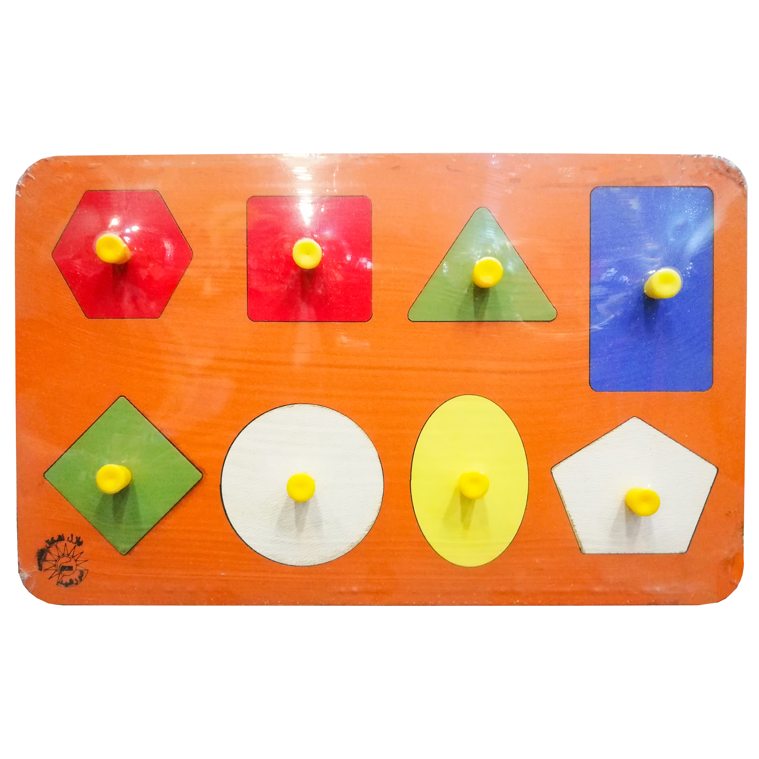 بازی فکری مدل چوب چین طرح اشکال کد A4