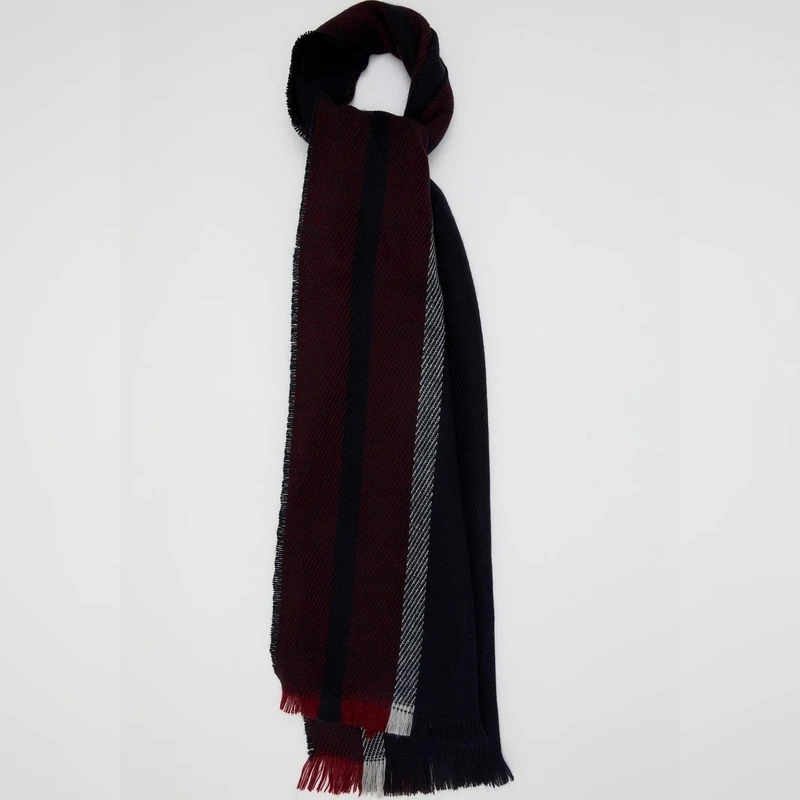 عکس شماره 2 : شال گردن مردانه دفکتو مدل اکریلیک def 154