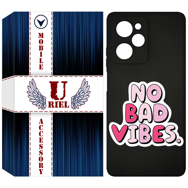 کاور یوریل مدل KSH کد 92 طرح انرژی مثبت مناسب برای گوشی موبایل شیائومی Poco X5 Pro / Redmi Note 12 Pro 5G