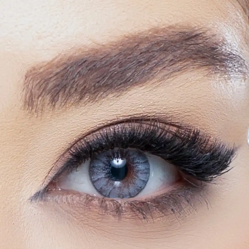 لنز چشم رویال ویژن کد 369 رنگ دور دار آبی یخی