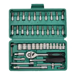 آچار بکس توتال مدل SUPER46 مجموعه 46 عددی