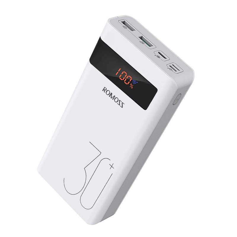 شارژر همراه روموس مدل Sense 8P+ ظرفیت 30000 میلی آمپر ساعت